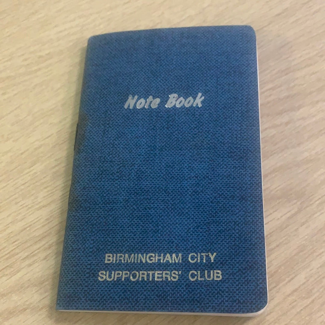 Birmingham City 1978-1979 Supporters Notebook
