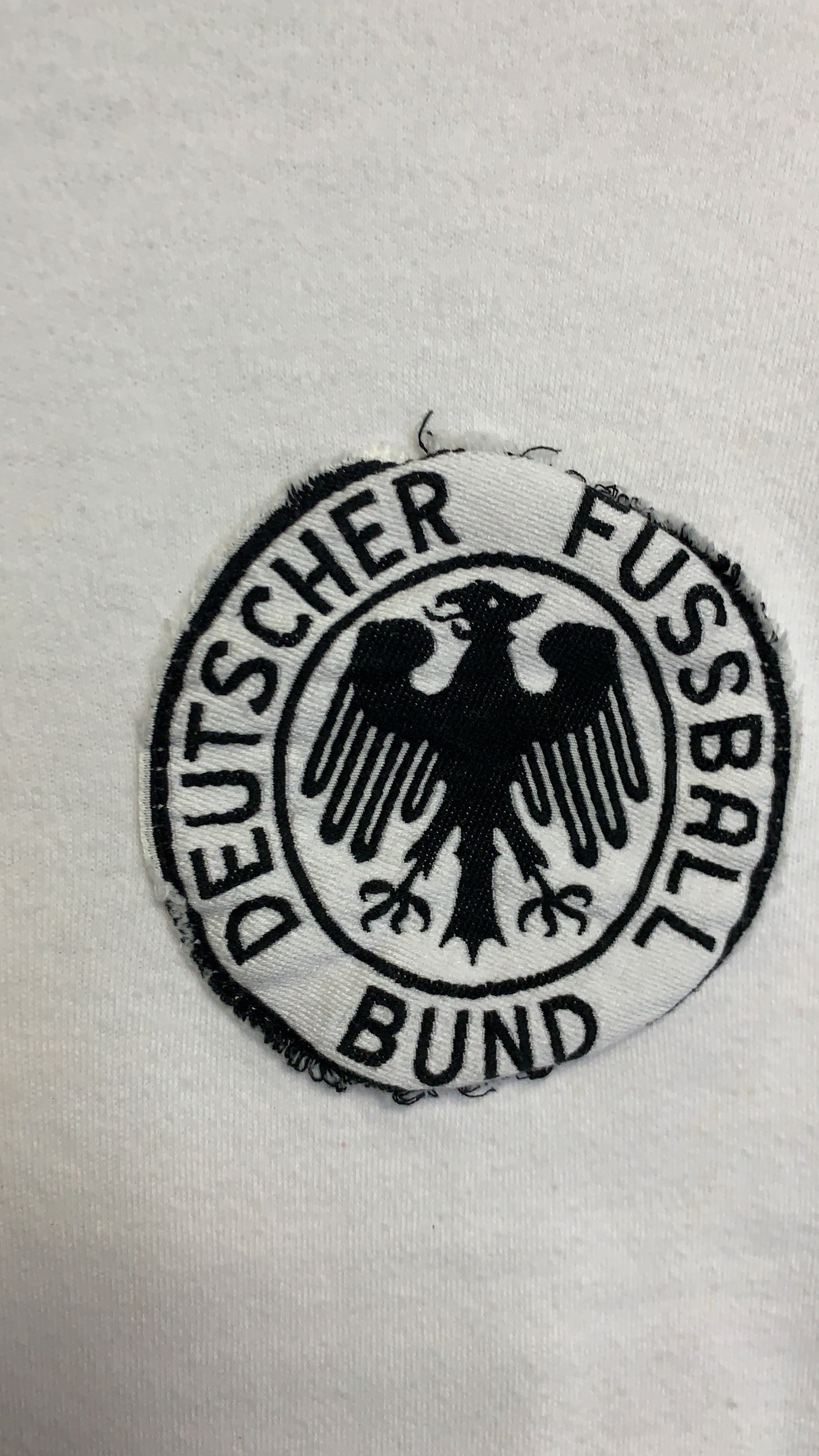 Berti Vogts Match Worn West Germany Shirt