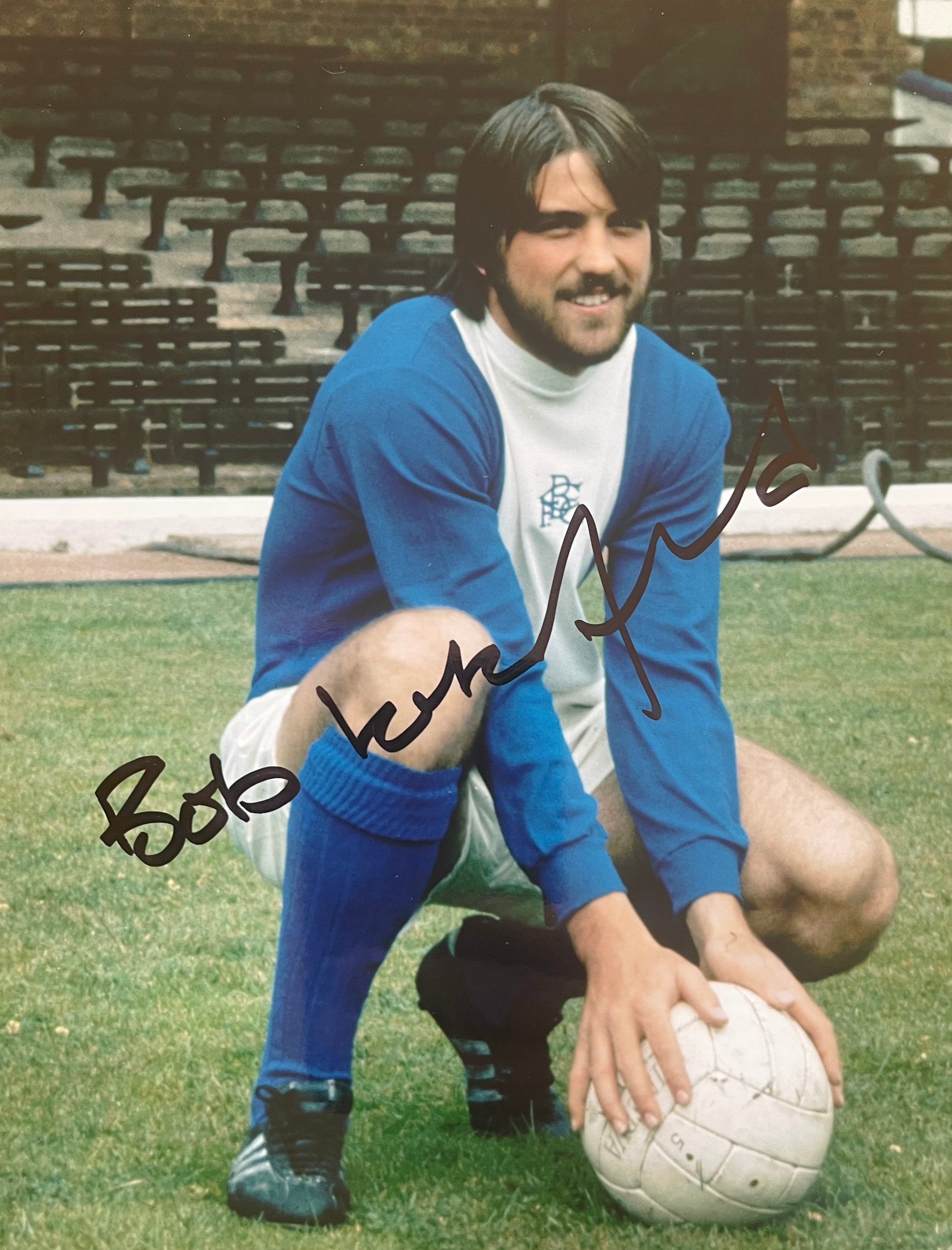 SPECIAL OFFER! Bob Latchford Signed 8 x 6” Colour Photo with COA
