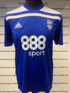 Isaac Vassell Match Worn Special Birmingham City Shirt - Geoff Horsfield foundation game.