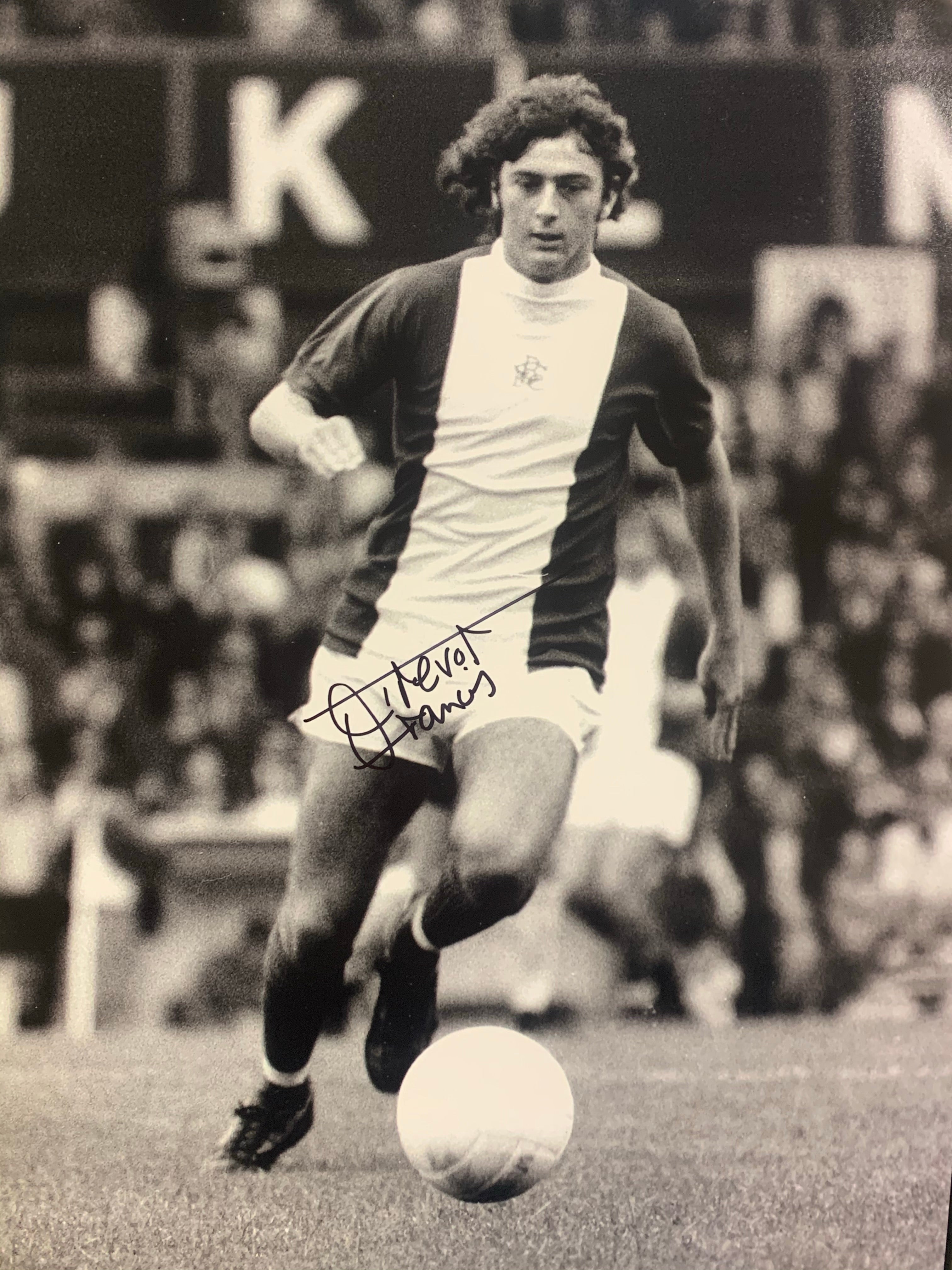 Unframed "Classic" Francis.  Signed by Trevor Francis