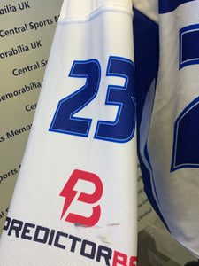 Brett Robinson’s Final Game Worn Shirt 2017-18