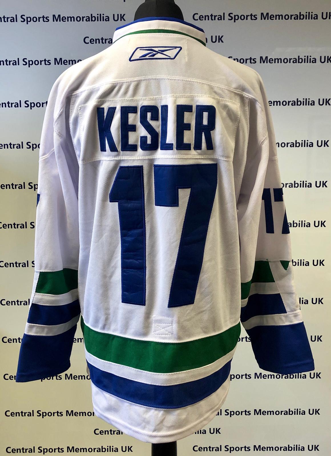 RYAN KESLER Vancouver Canucks 2011 REEBOK Throwback NHL Hockey Jersey -  Custom Throwback Jerseys