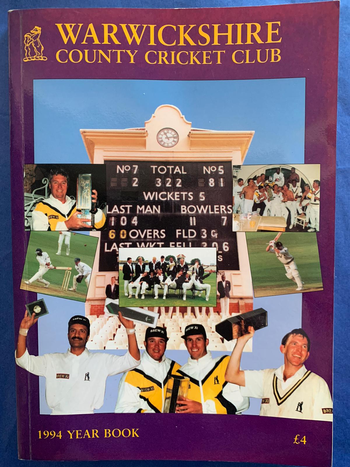 Warwickshire C.C.C Year Book 1994